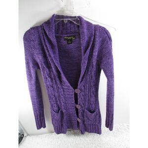 Pink Angel Love Pocket Long-sleeved Knitted Sweater top for womens Small